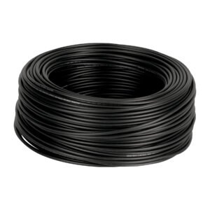 CAB-12N.jpg Rollo de 100 m de cable THHW-LS 12 AWG negro Volteck 46052