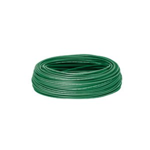 CAB-14V.jpg Rollo de 100 m de cable THHW-LS 14 AWG verde Volteck 46065