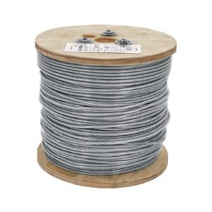 Metro cable flexible 3/32 acero 7x19 recubierto PVC 300 m 48809