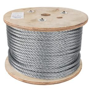 CAB-7-16F.jpg Metro de cable flexible 7/16 de acero 7x19 hilos 75 m 48818