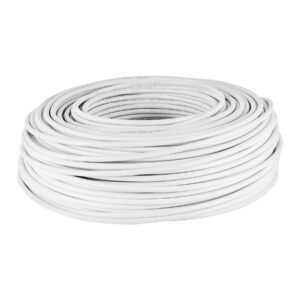 CAB-8B.jpg Rollo de 100 m de cable THHW-LS 8 AWG blanco Volteck 46054