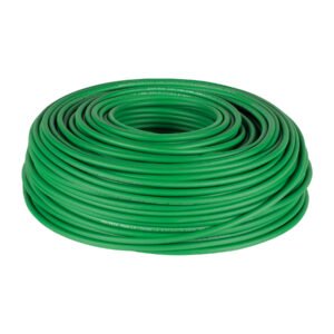 CAB-8V.jpg Rollo de 100 m de cable THHW-LS 8 AWG verde Volteck 46062