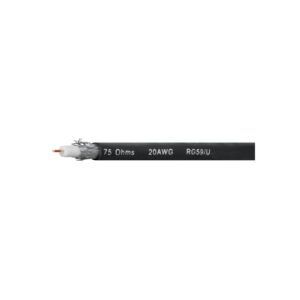 CABCO-59.jpg Metro de cable coaxial RG59 en rollo de 100 m Volteck 48473