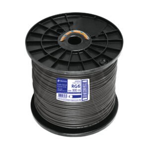 CABCO-6500.jpg Metro de cable coaxial RG6 en carrete de 500 m Volteck 45034