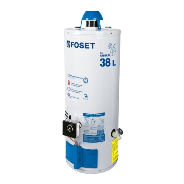 Calentador de depósito 38L 1 servicio gas natural Foset 45243