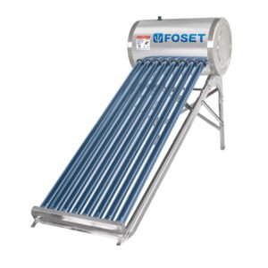 Calentador solar de agua 8 tubos 94L 2 personas Foset 45274