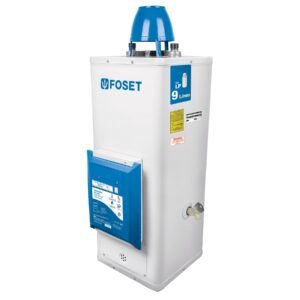 Calentador de paso electrónico9L 2 serviciosgas LPFoset 45278