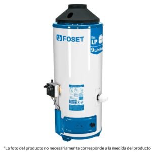 Calentador de paso rápida recup 9L 2 serv gas nat Foset 47924