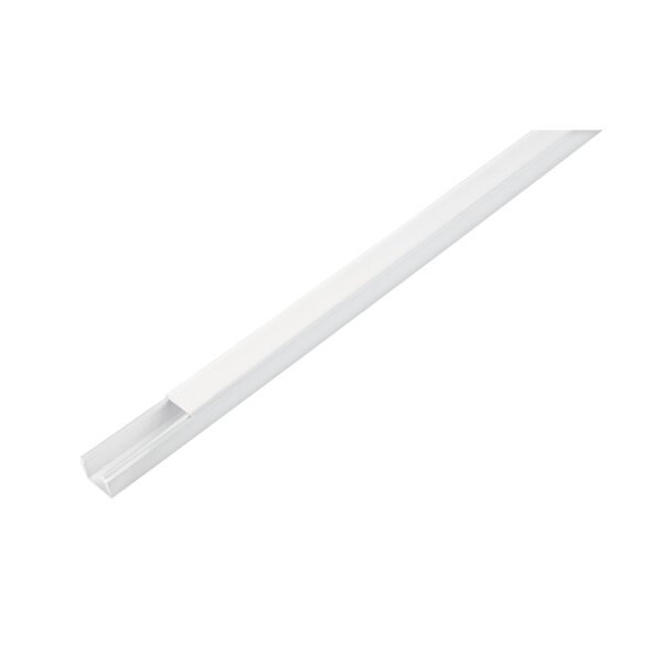 Canaleta de 1 vía 17 x 20 mm con adhesivo VOLTECK 45041