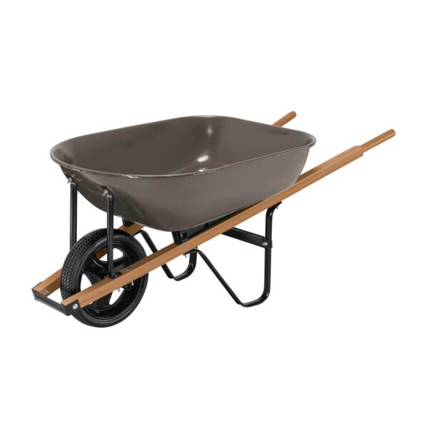 Carretilla 5.5ft3 grisimponchable bastidores maderaPRETUL 20625