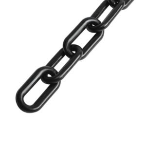 Metro de cadena de 8 mm de plástico negra carrete de 25 m 44180