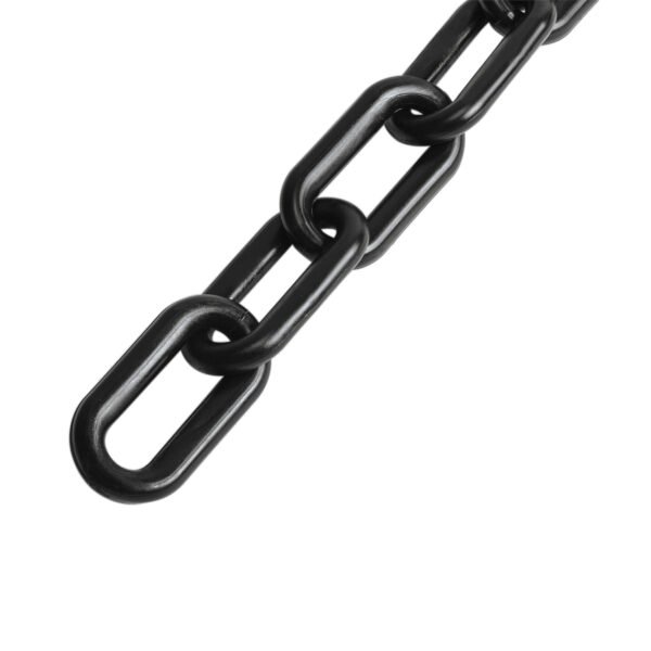 Metro de cadena de 8 mm de plástico negra carrete de 25 m 44180