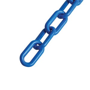 Metro de cadena de 8 mm de plástico azul carrete de 25 m 44183