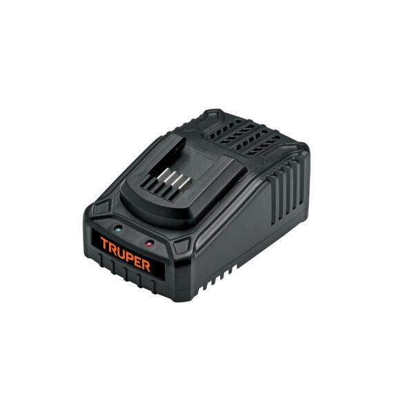 Cargador de baterías de ion litio de 12 y 20 V TRUPER PRO 12335