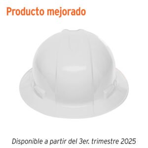 Casco de seguridad ala ancha blanco Truper 10567
