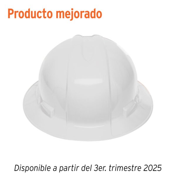 Casco de seguridad ala ancha blanco Truper 10567