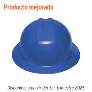 CAS-ZX.jpg Casco de seguridad ala ancha azul Truper 10570