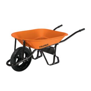 Carretilla 4.5 ft3 Imponchable bastidor tubular Truper 10233
