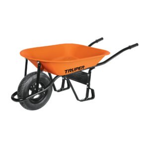 Carretilla 4.5 ft3 Neumática bastidor tubular Truper 11740