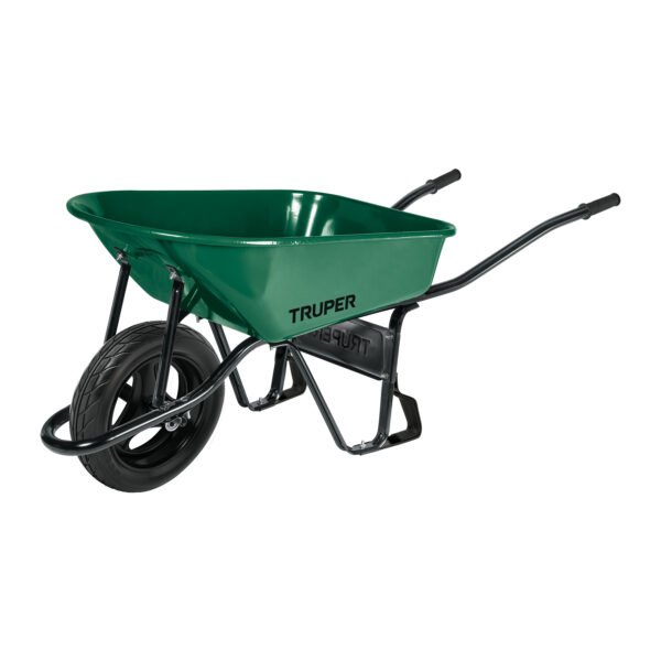 Carretilla 4.75 ft3 angosta Imponchable tubular Truper 10253
