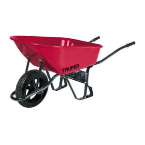 Carretilla 6 ft3 Imponchable bastidor tubular Truper 10255