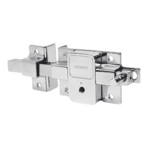 Cerradura de barra fija llave tetra izquierda HERMEX 43512
