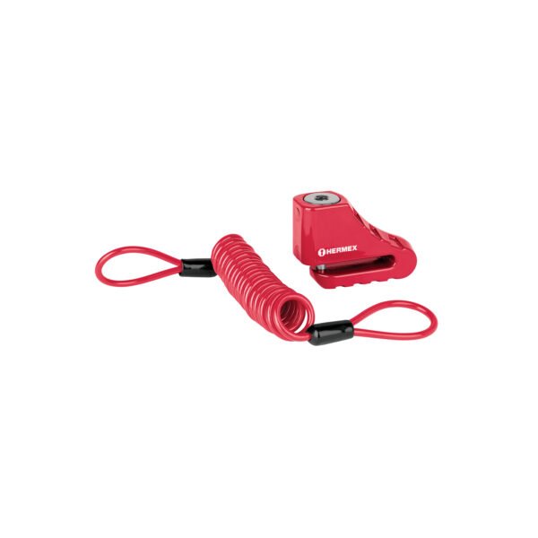Candado para freno de disco motocicleta 5.5mm HERMEX 49622