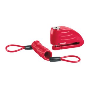Candado para disco de motocicleta perno de 7 mm c/alarma 45863