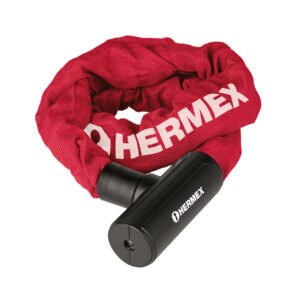Candado con cadena forrada de 10 mm HERMEX 49621