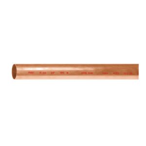 Tubo de 3/4 de cobre tipo M de 3m 1.4kg FOSET 41275