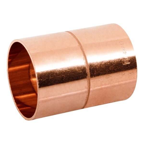 Cople de cobre 1-1/2 con ranura FOSET 48849