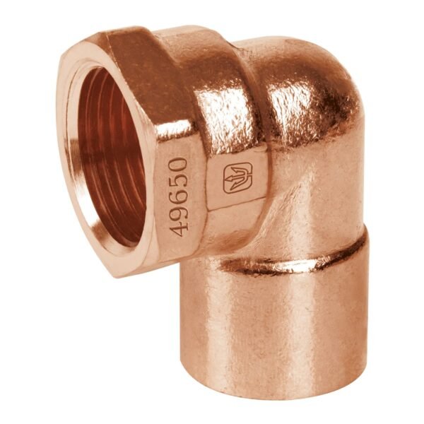 Codo 90° de cobre rosca interior 1/2 Foset 49650