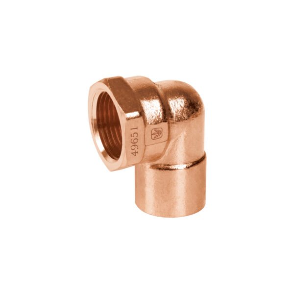 Codo 90° de cobre rosca interior 3/4 Foset 49651