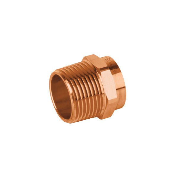 Conector de cobre de rosca exterior 3/4 Foset Basic 47626