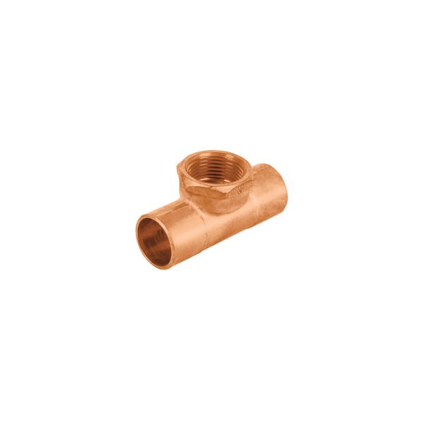 Tee de cobre rosca interior central 3/4 FOSET 48886
