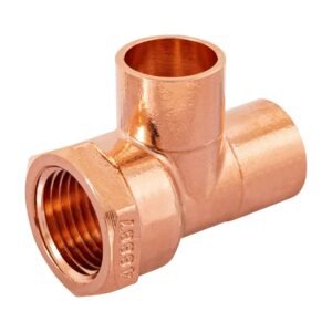 Tee de cobre rosca interior lateral 1/2 FOSET 48887