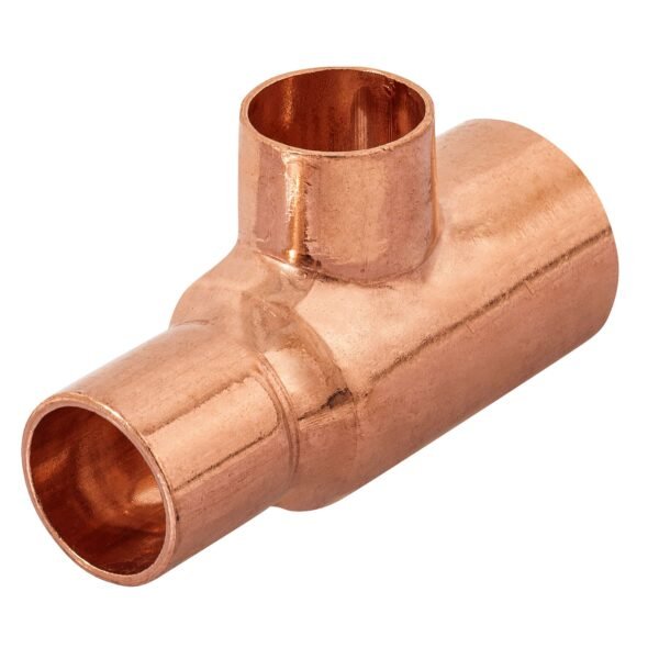 Tee reducida de cobre 3/4 x 1/2 x 1/2 FOSET 49742