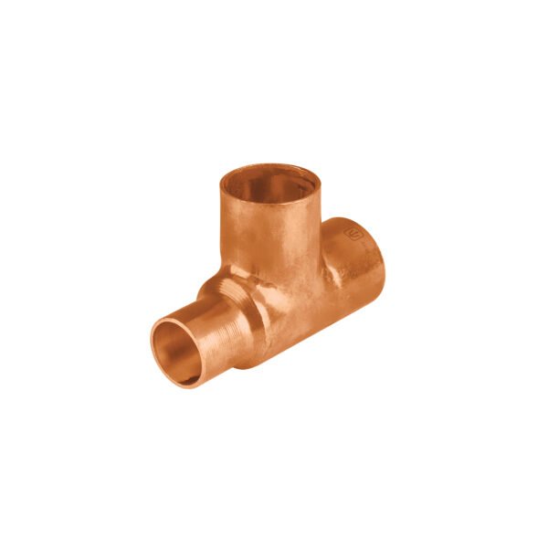 Tee reducida de cobre 3/4 x 1/2 x 3/4 FOSET 49743