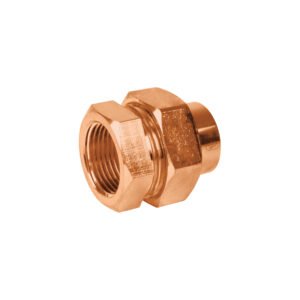 Tuerca unión latón cobrizado 3/4 rosca interior Foset 48883