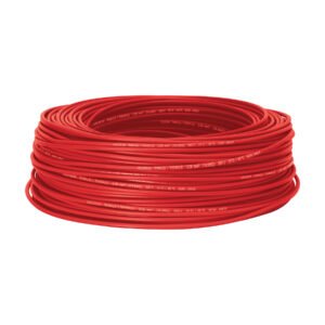 Rollo de 100 metros de cable THW CCA 14 AWG rojo Basic 40218