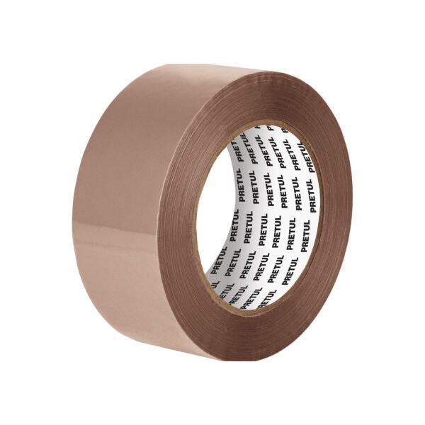 Cinta de empaque 48 mm x 150 m canela Pretul 20526