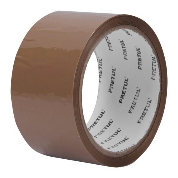 Cinta de empaque 48 mm x 40 m canela Pretul 20524