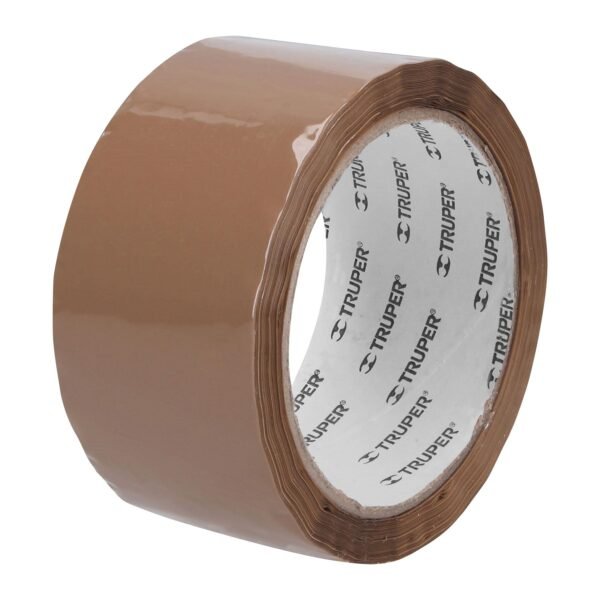 Cinta de empaque 48 mm x 50 m canela Truper 12554