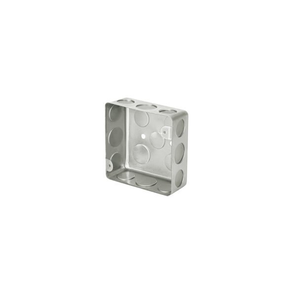 Caja cuadrada 4 x 4 económica Volteck 45007