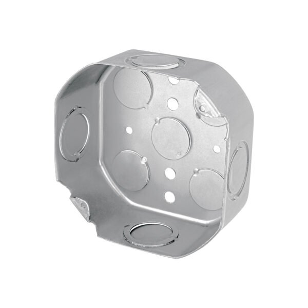 Caja octagonal 4 x 4 reforzada Volteck 46322