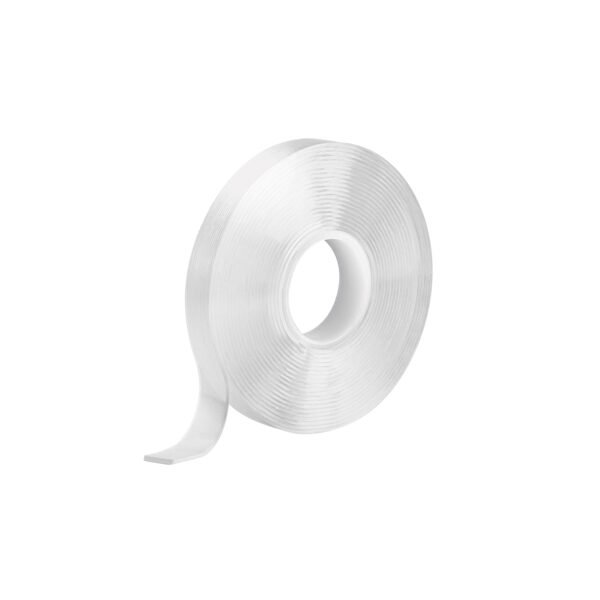 Cinta doble cara reutilizable transparente 3mx10mm Truper 103223