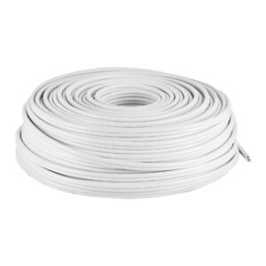CDU-14.jpg Rollo de 100 m de cordón dúplex flexible SPT 14 AWG Volteck 46067
