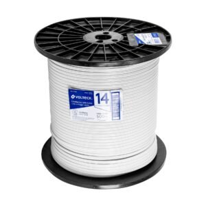 CDU-14-500.jpg Metro de cordón dúplex flexible SPT 14 AWG en carrete 500 m 40042