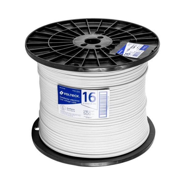 Metro de cordón dúplex flexible SPT 16 AWG en carrete 500 m 40043