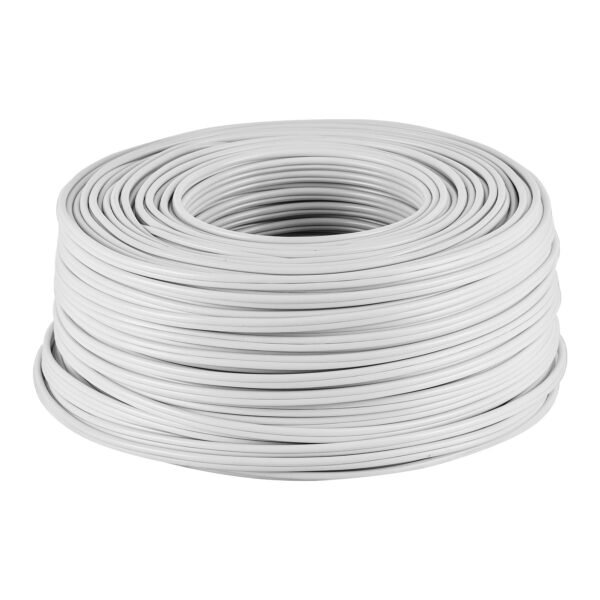 Rollo de 100 m de cordón dúplex flexible SPT 18 AWG Volteck 46069